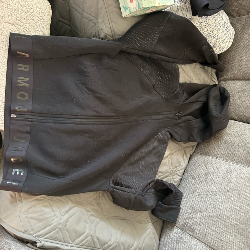Under Armour Charcoal Full-Zip Jacket